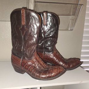 Lucchese - Caiman Tail leather - Vintage boot